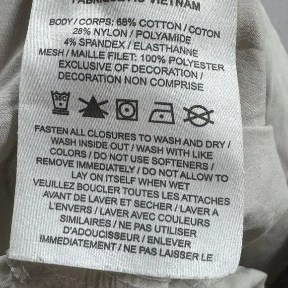 Nike Sport Essentials Mens Small Woven Utility Shorts Beige Khaki Cargo 8 in - Picture 5 of 9